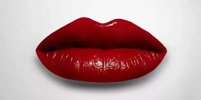 трафарет губы