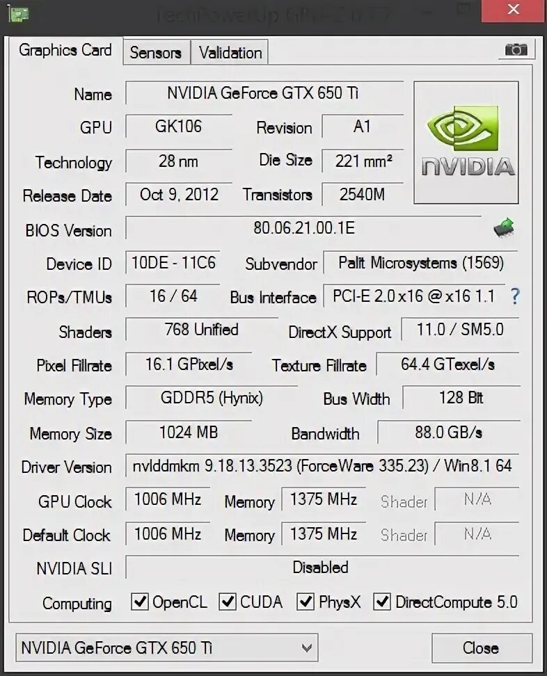 Gtx 650 драйвера windows 10. GTX 650 ti 2gb GPU-Z. GTX 650 ti 1gb GPU Z. GTX 650 GPU Z. GTX 650 ti 2gb характеристики.