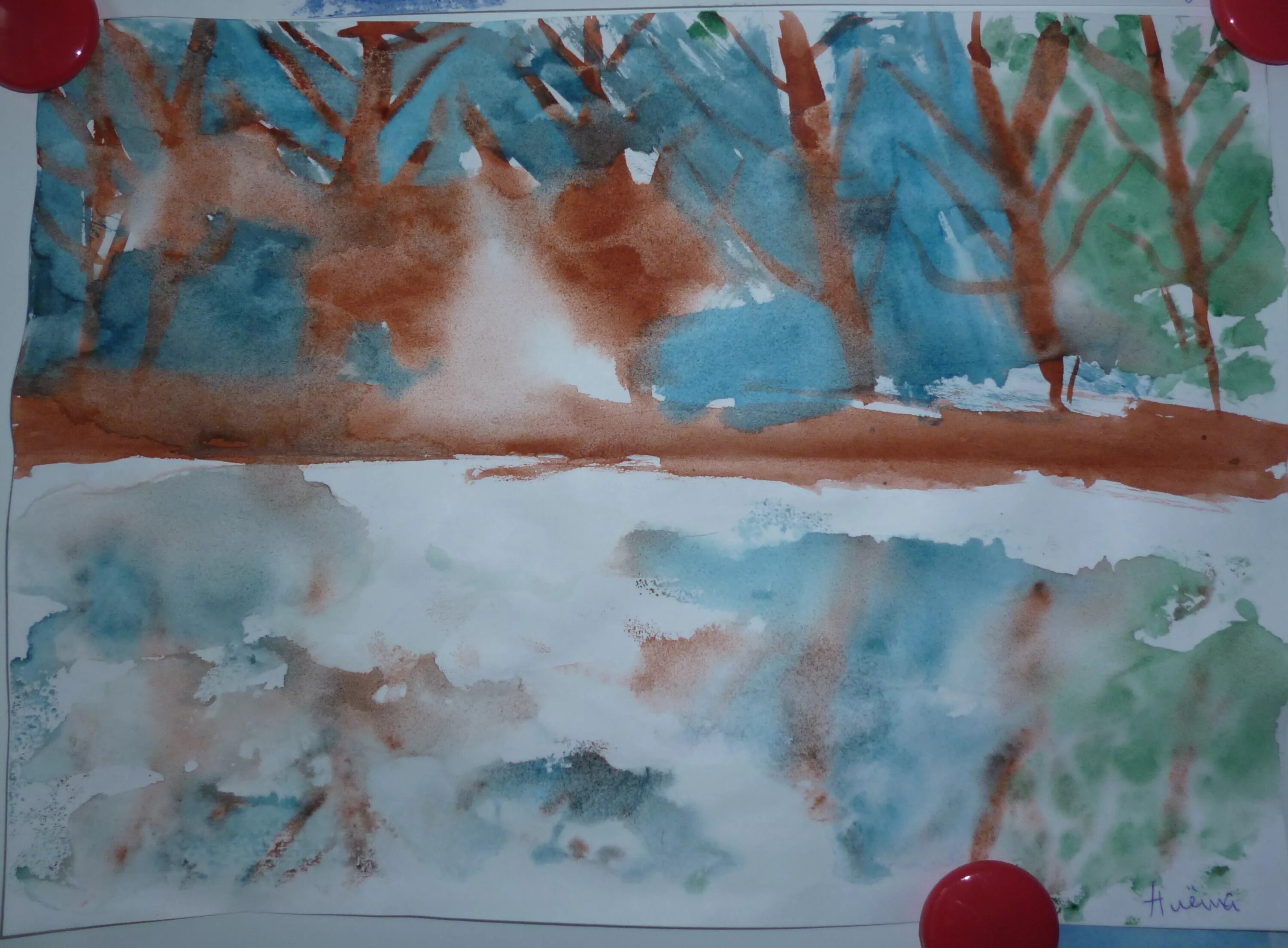 монотипия озеро. рисование бабочки в технике монотипия. монотипия пейзажная старшая группа. монотипия техника рисования дерево. монотипия техника рисования бабочка.