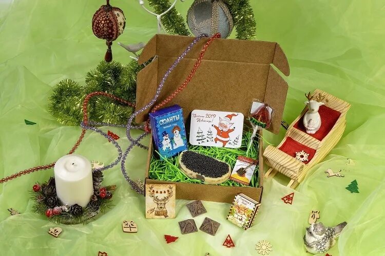 Newbeautybox. Подарок на новый год. New box. Подарочный набор. New box.