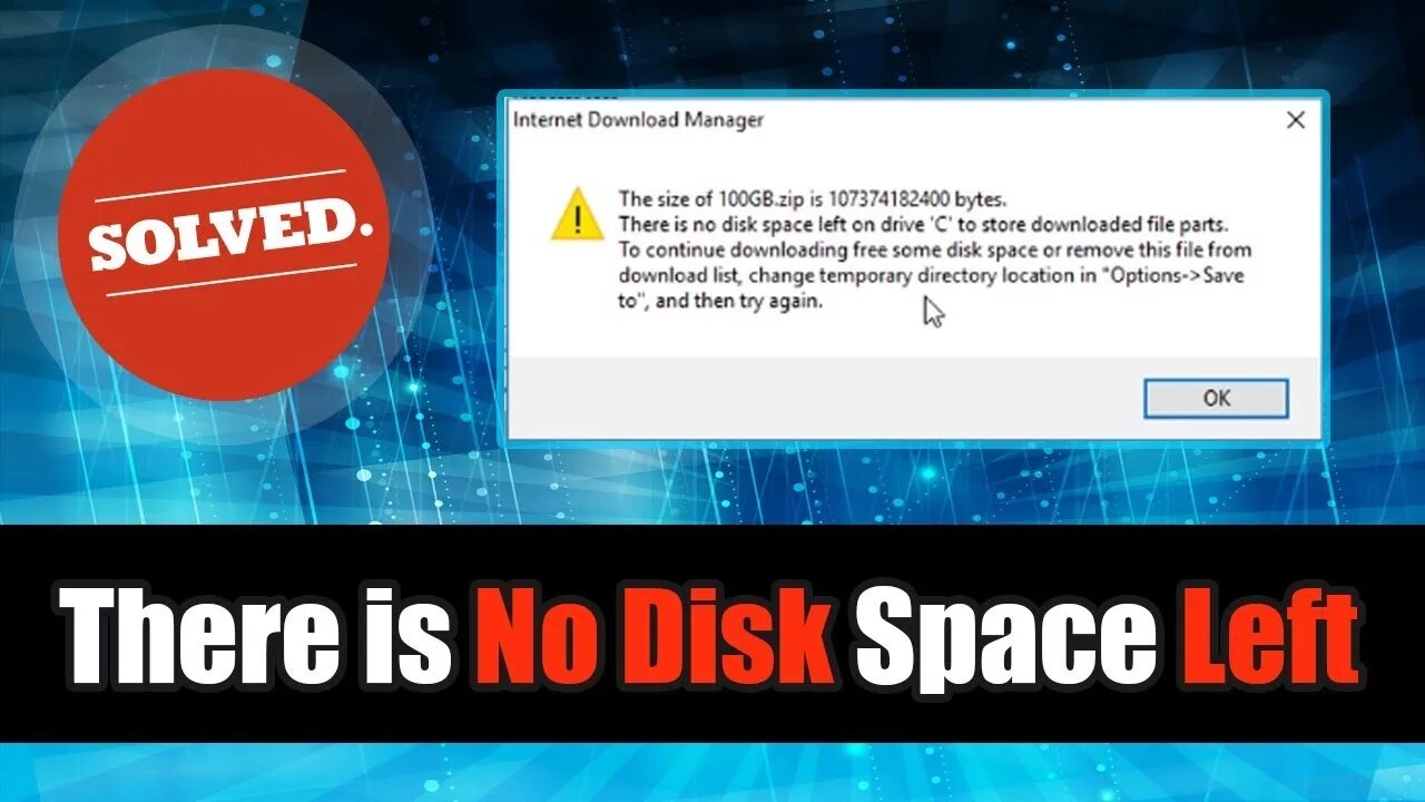 No Space left. No Space left on device. Disk Space Visualizer. No space left on device write