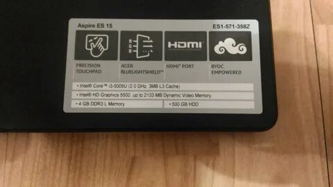 Acer aspire es1 571