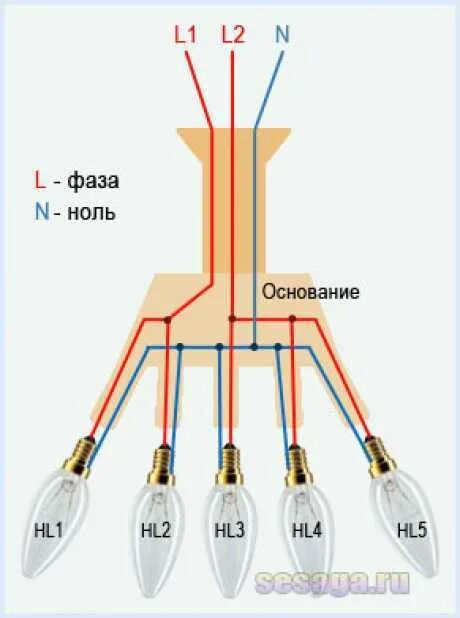 Из потолка 4 провода двухклавишный выключатель. Схема подключения фаза и ноль в выключателе. Подключить люстру 1 фаза 2 нуля. Подключить люстру 1 фаза 2 нуля. Схема подключения светильника фаза ноль земля.