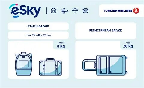 Размер ручной клади авиакомпании 2024