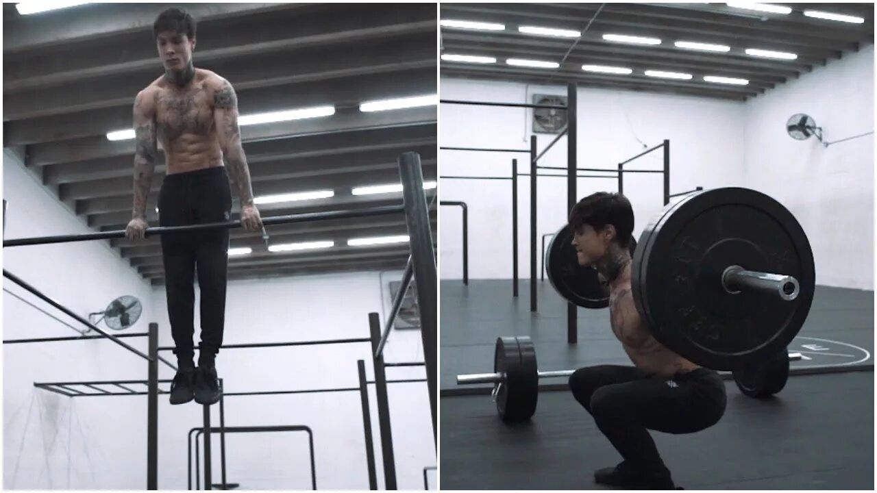 Calisthenics playbook for push pull squat