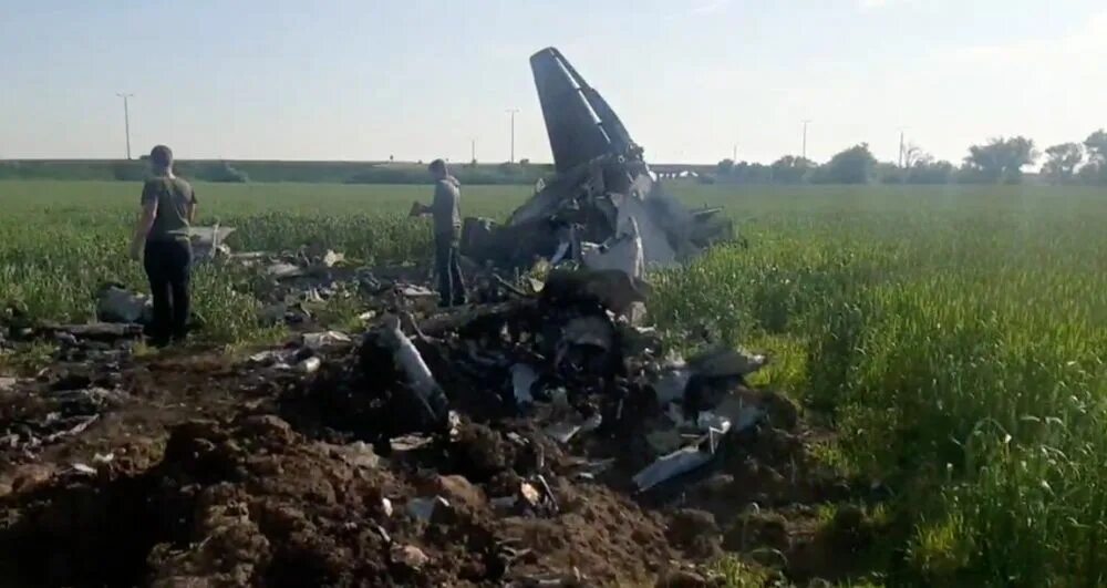 Украинский Штурмовик Су-25 сбит в Херсонской области. Самолёт Су 25 подбитый Вагнер.