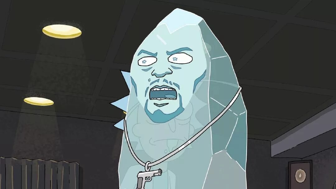 Rick didn t woke. Айс ти рик и морти. Ice cube рик и морти. Айс ти рик и морти. Грустный морти.