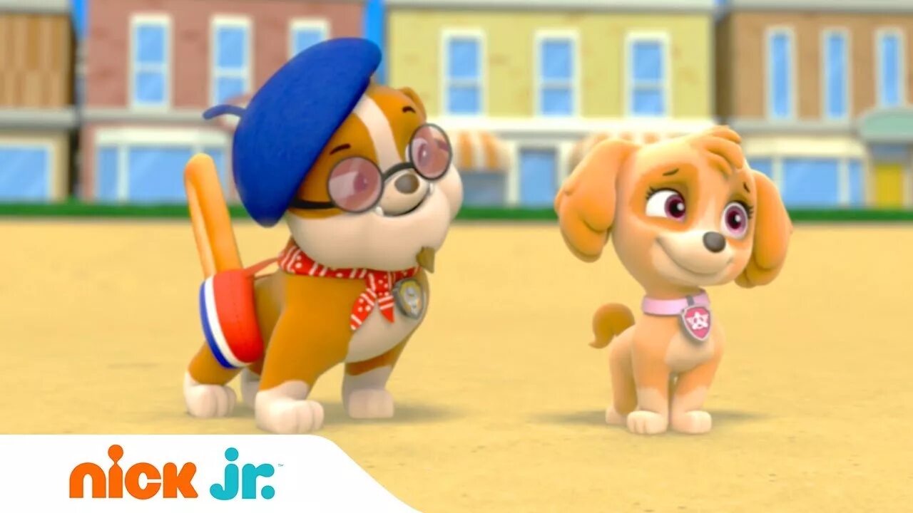 Щенячий патруль nick jr. Крепыш француз Щенячий патруль.