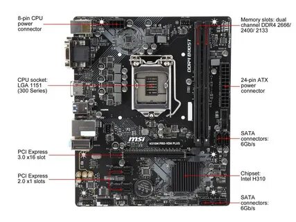 Msi h310m vdh plus