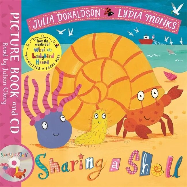 Shell cd. Jack and the flumflum tree. lisa donaldson. sharing a shell rea6d.