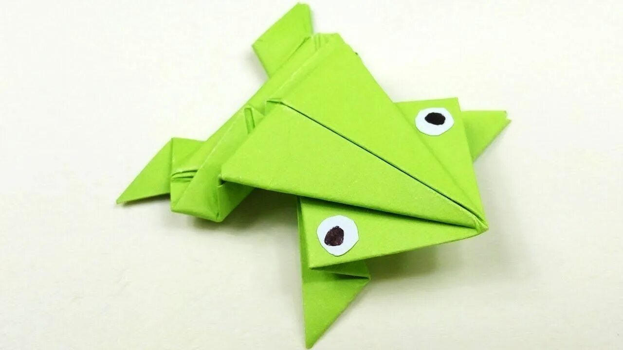 Простые оригами лягушка. Оригами. Оригами лягушка. Оригами из бумаги для детей лягушка. Лягушка из бумаги прыгающая.