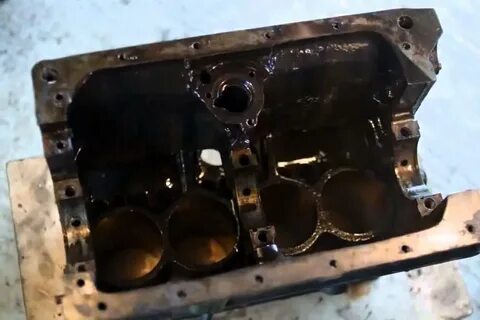 Разборка чистка двигателя