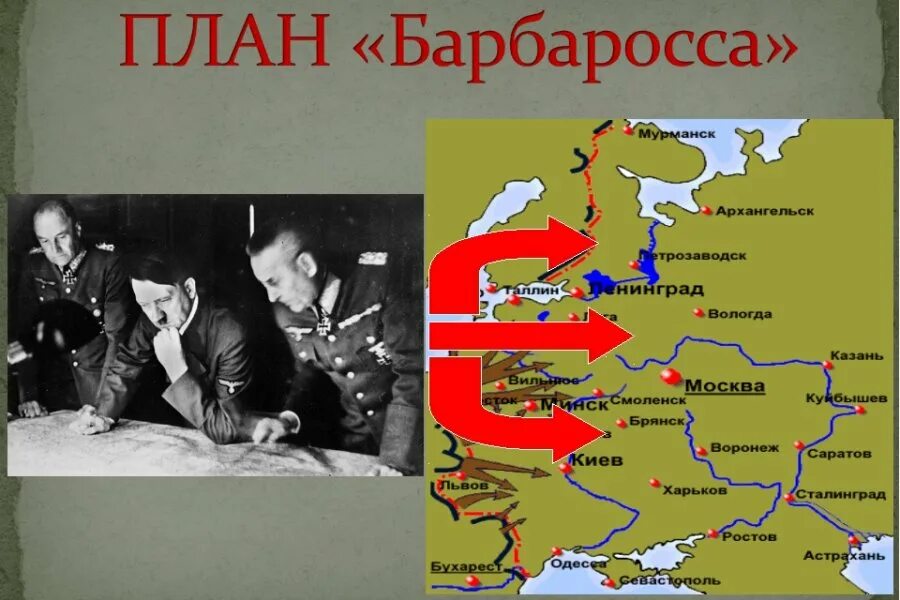 Цель операции барбаросса. Барбаросса операция второй мировой войны Дата. План нападения Германии на СССР карта. Карта второй мировой войны план Барбаросса. План Барбаросса группы армий.