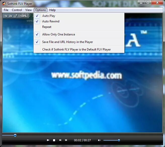 FLV download Player.