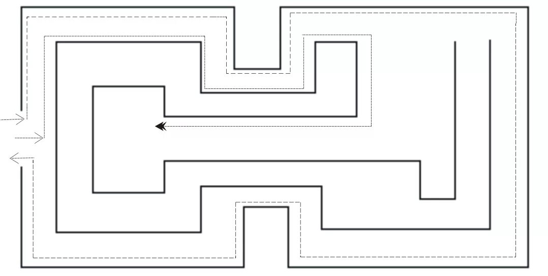 Лабиринт схема. Лабиринт чертеж. Односвязный Лабиринт. Прямоугольный Лабиринт схема.