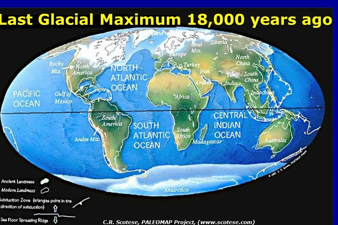 Последний Ледниковый период на земле карта. Карта ледникового периода на земле. Карта земли в плейстоцене.