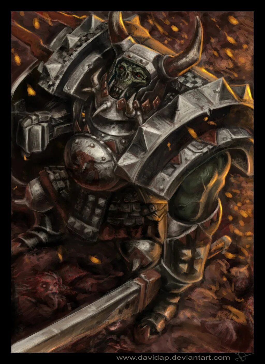 Темный орк. Чёрные орки вархаммер фэнтези. warhammer fb черные орки. черный орки вархаммер 40000. орки вархаммер фэнтези.