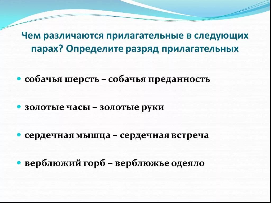 Заботы прилагательные. Собачий разряд прилагательного. Золотой разряд прилагательного. Прилагательные на парах. Собачий корм разряд прилагательного.