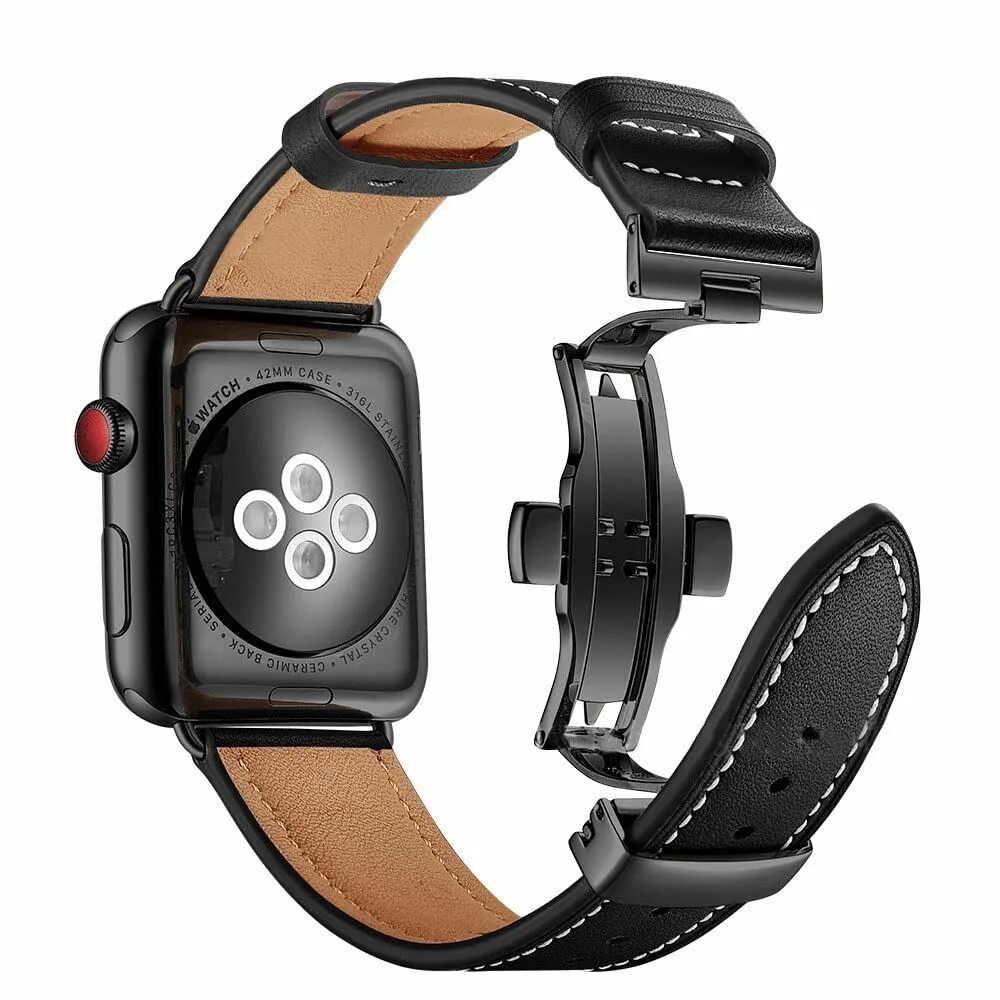 Ремешки для Эппл вотч 7. Apple IWATCH 4 44mm. Кожаный ремешок для Apple watch 44mm. Кожаные ремешки для Эппл вотч 42 мм. Series 6 40mm