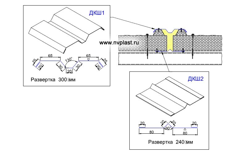 Компенсатор оцинкованный