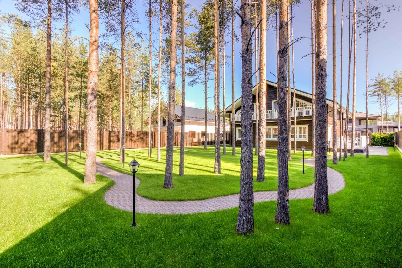 Поселки санкт петербурга. Охтинский парк Энколово. КП Охтинский парк. Охта парк коттеджный поселок. Охтинский парк коттеджи.