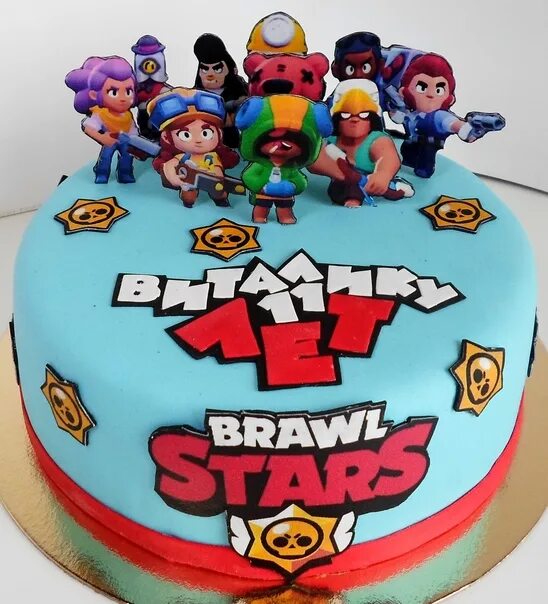 Торт старс для мальчика. Торт Brawl Stars. Торт Эль Примо Браво старс. Тортик Браво старс. Тортики в стиле Brawl Stars.