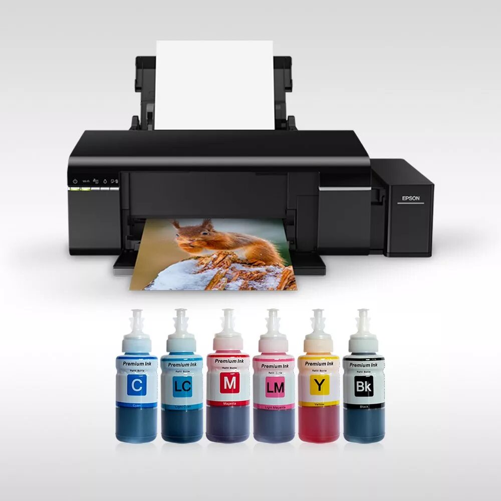 Принтер снпч купить. Принтер струйный Epson l805. Принтер принтер Epson l805. Принтер струйный Эпсон л 805. Принтер струйный Epson l805 цветной.