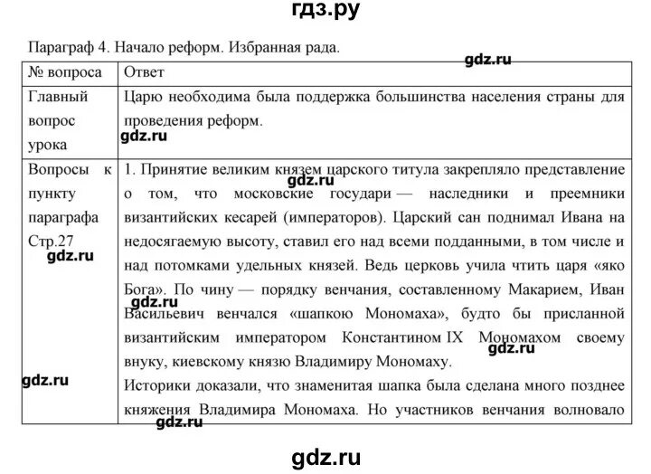 История россии 7 класс параграф 18 андреев. История России 7 параграф конспект. История 6 класс параграф 7. История России 4 параграф. История 6 класс параграф 6-7.