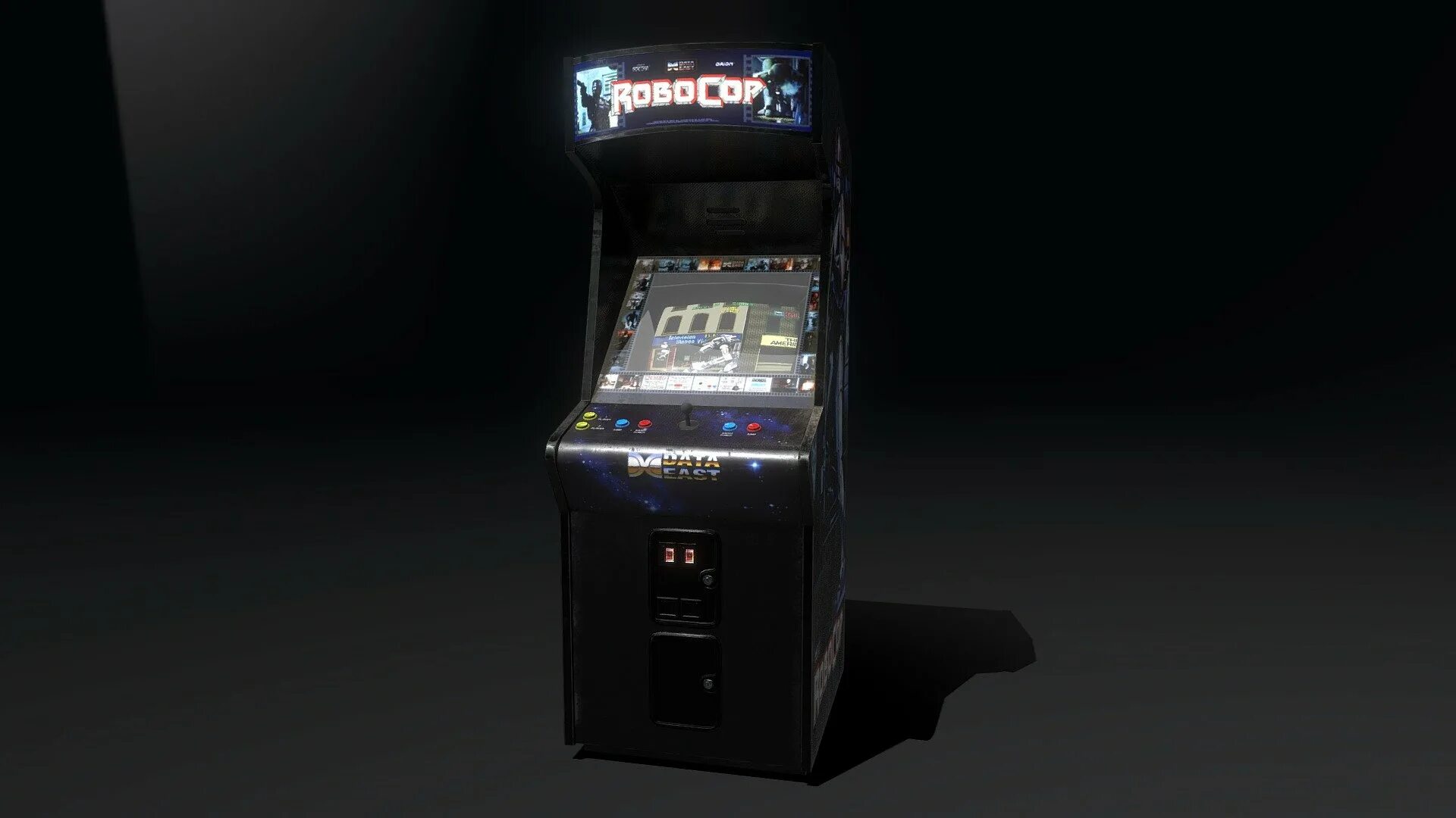 Аркадный автомат Робокоп. Arcade Machine 3d model. Аркадный автомат Мидвей Терминатор. Аркада Робокоп 3.