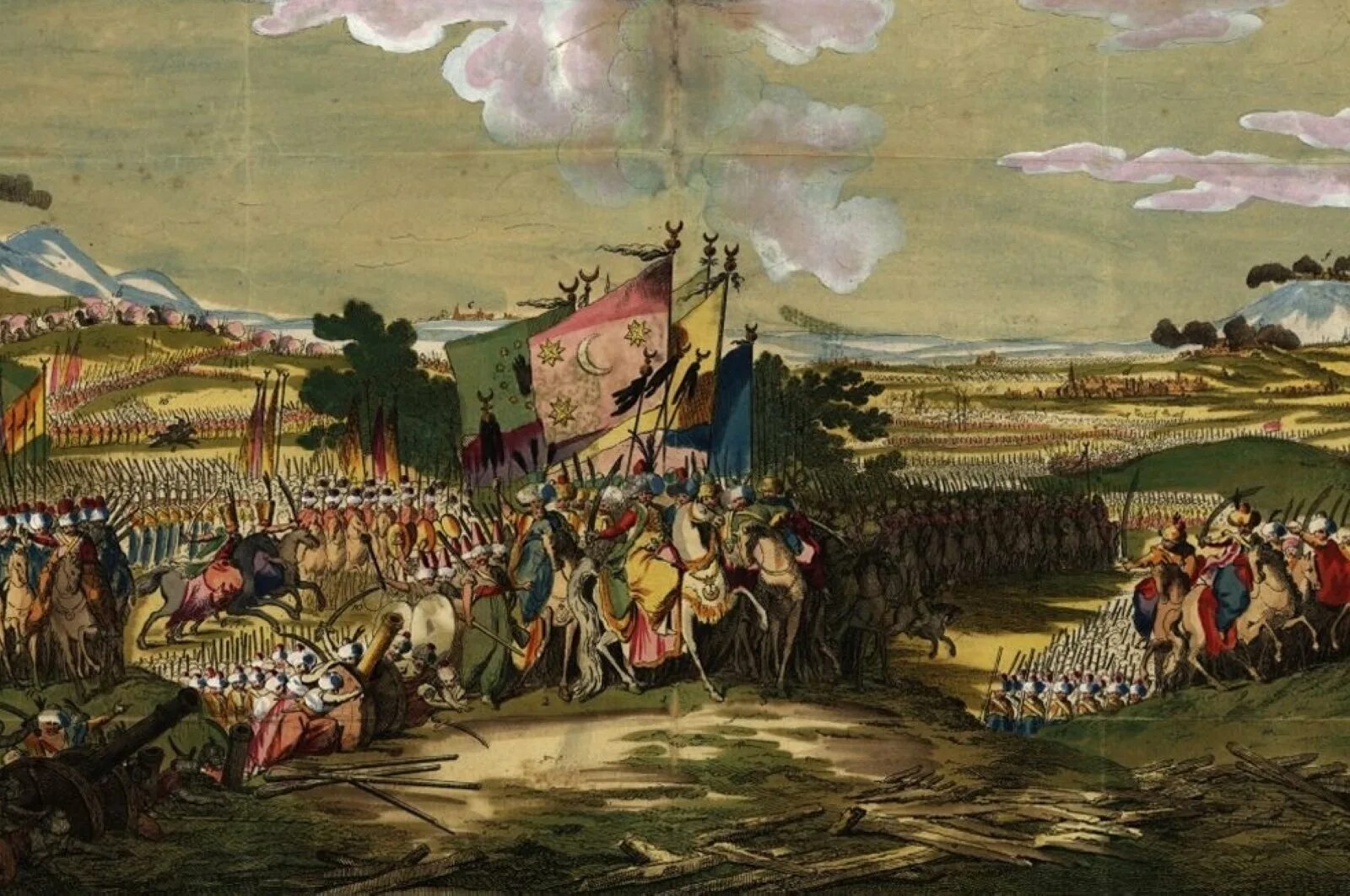 Нападение империи. Битва при Карансебеше 1788.