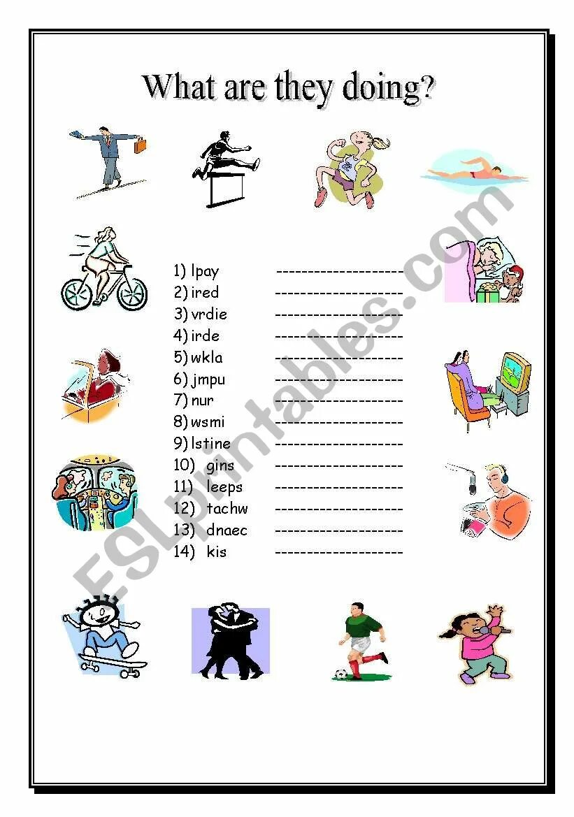 She asks what are you doing. What are they doing worksheets. what are they doing картинка для описания.
