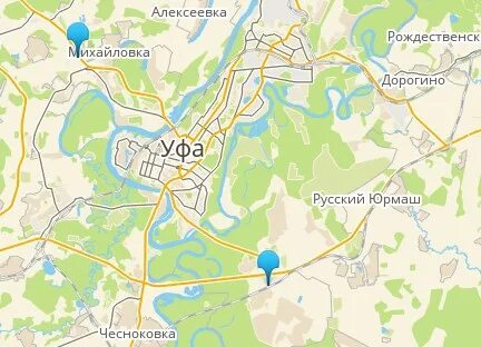 Уфа затон где находится