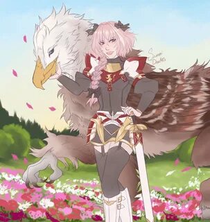 Astolfo & Hippogriff by Sammi-Doodles -- Fur Affinity dot net