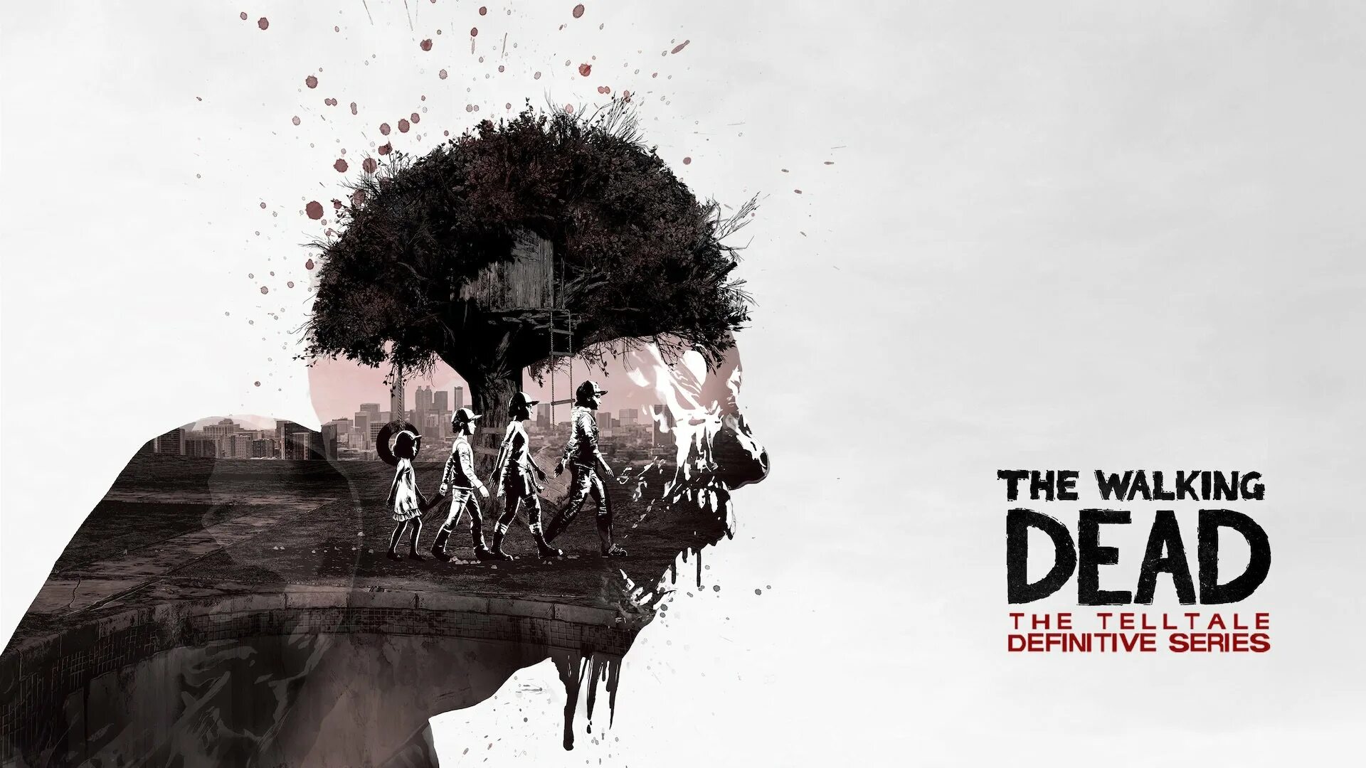 The walking dead telltale definitive series русификатор. The walking dead the game логотип.