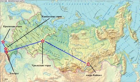 Проект по географии маршрут