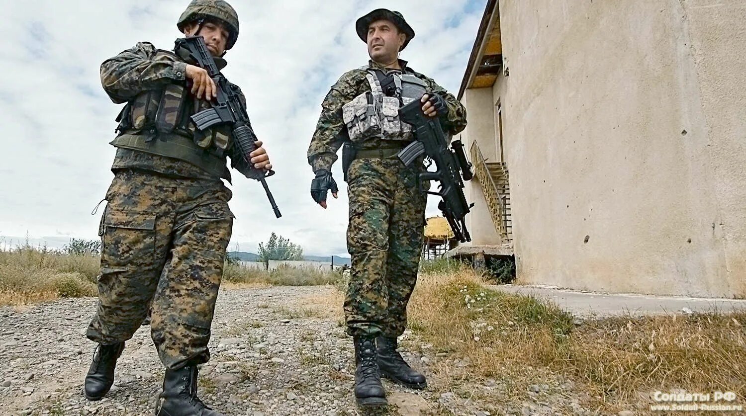 Грузины солдаты