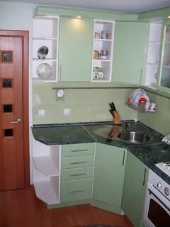 Кухонный гарнитур в кухне хрущевке