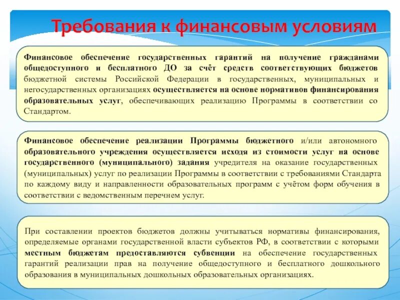 Задачи стандарта фгос дошкольного образования. Возрастные и индивидуальные особенности. Право на получение общедоступного и бесплатного образования. Принцип организации воспитания и обучения детей. Обучения в соответствии с.