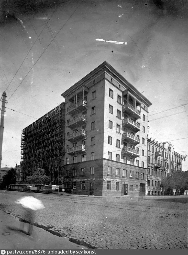 Каляевская улица москва. Божедомка улица в москве. Русаковская дом 6 старый дом. Pastvu разина улица. Лесная улица москва ретро.