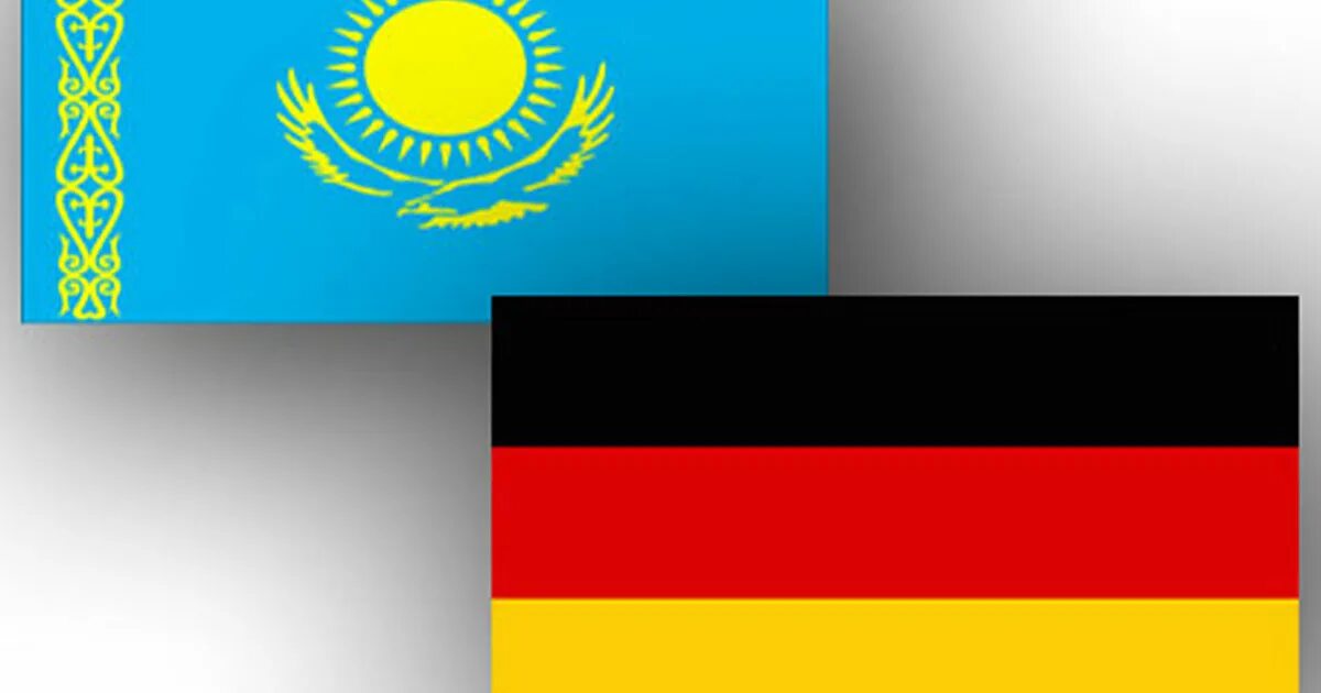Германия для казахстанцев. Германия Казахстан. Флаг Казахстана. Флаг Казахстана и Германии. Казахский флаг с германским.