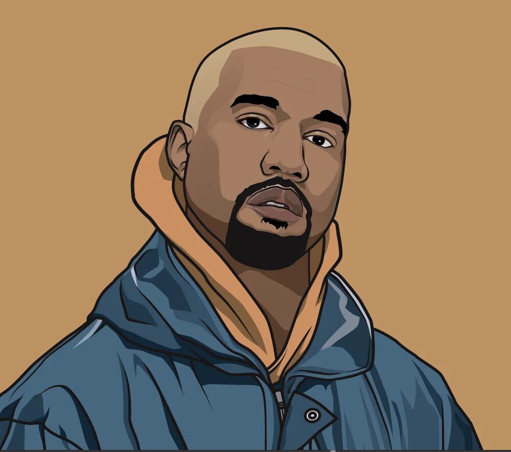 West type. Kanye west cartoon. кани вест карикатура. kanye west making beat. kanye west flat picture draw.