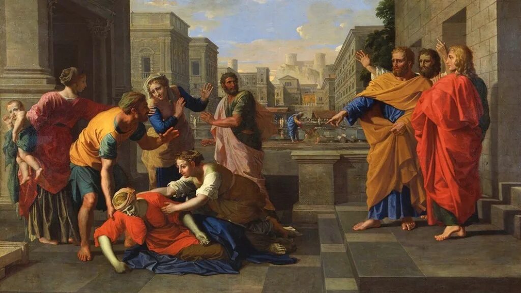 Деяние апостолов 22. Деяния апостолов. Апостол павел проповедует в коринфе. Великодушие сципиона пуссен. Николя пуссен смерть германика.