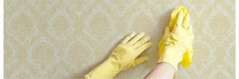 Чем помыть обои