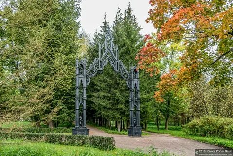 Готические ворота царское село