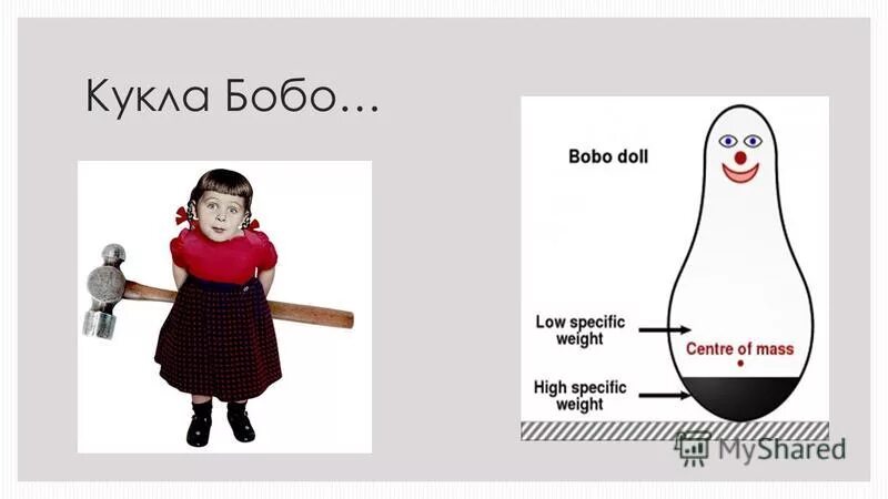 Кукла эксперимент. Кукла бобо. Бандуры. Кукла эксперимент. Кукла эксперимент.