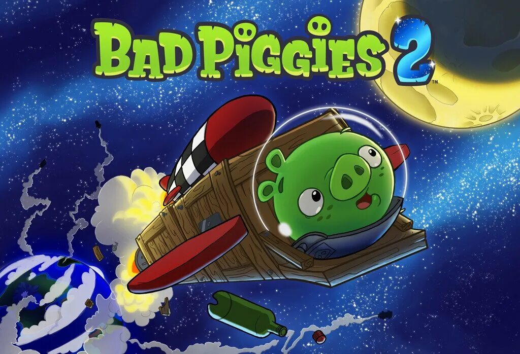 Bad piggies 2. Bad piggies 2 trailer. bad piggies music. bad piggies space.