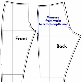 Do the outseam here on your pants