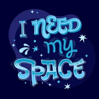 Space lettering