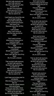 Текст песни we don t talk anymore