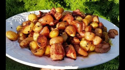 Картофель в казани